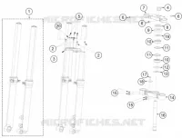 FRONT FORK / TRIPLE CLAMP