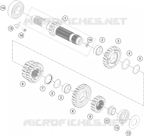 GEARBOX MAIN SHAFT