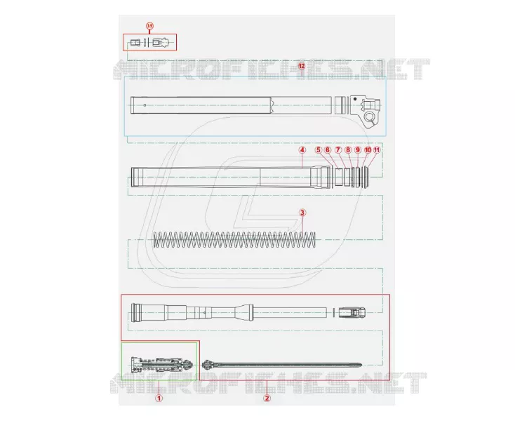 FORK COMPONENTS