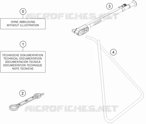 TOOL KIT / MANUALS / OPTIONS