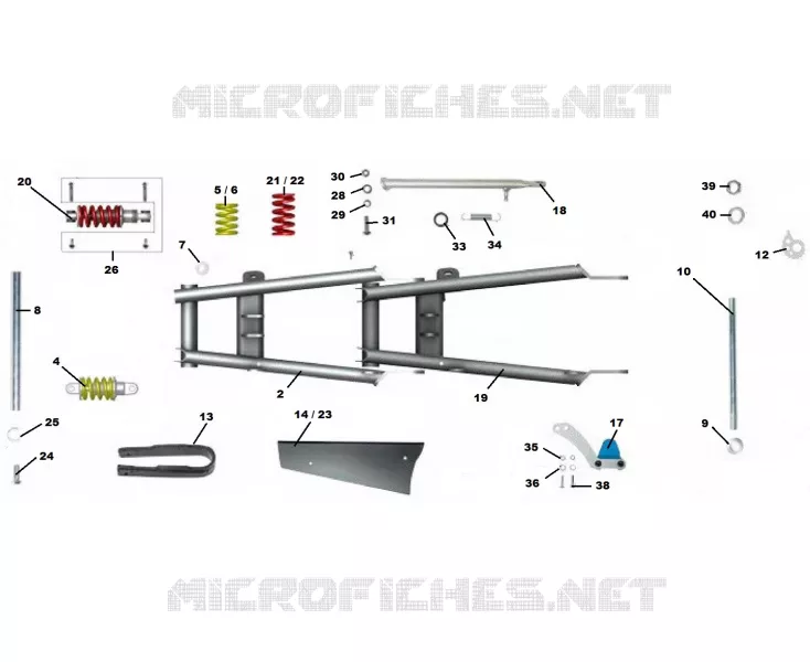 SWINGARM / SHOCK ABSORBER