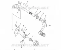 GEAR LEVER 250/300