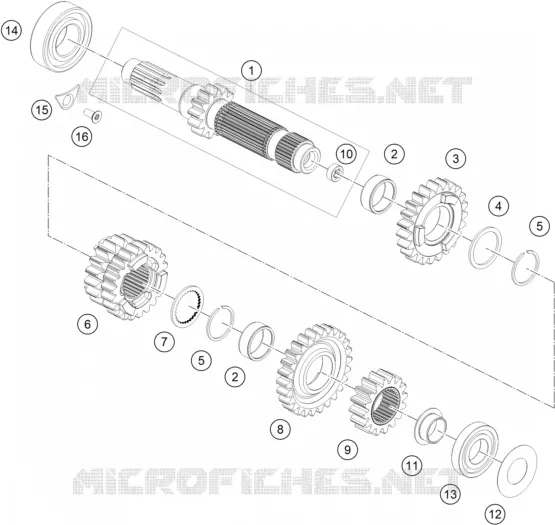 GEARBOX MAIN SHAFT