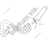 EXHAUST for GASGAS TXT PRO 125 2003