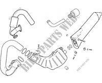 EXHAUST for GASGAS TXT PRO 125 2006
