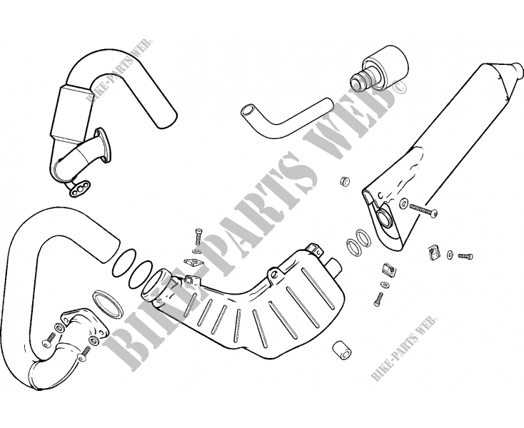 EXHAUST for GASGAS TXT PRO 125 2006