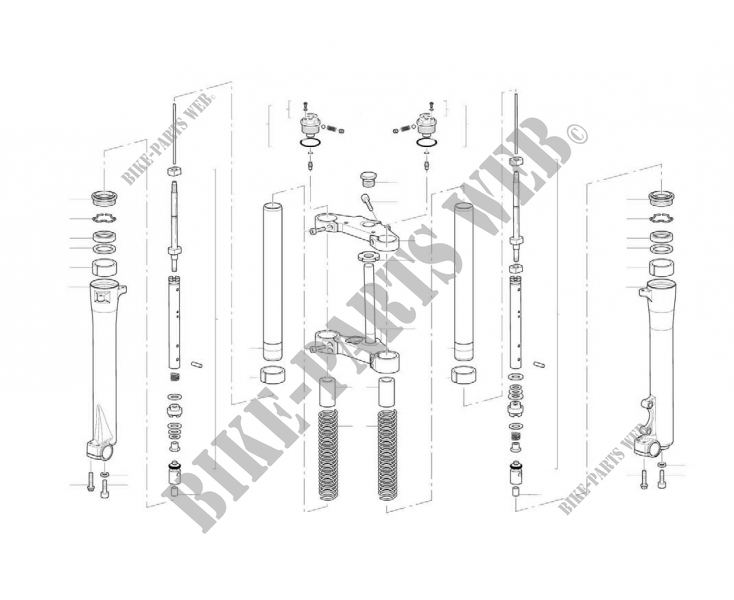 FRONT FORK for GASGAS TXT PRO 300 2005