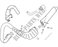 EXHAUST for GASGAS TXT PRO 300 2006