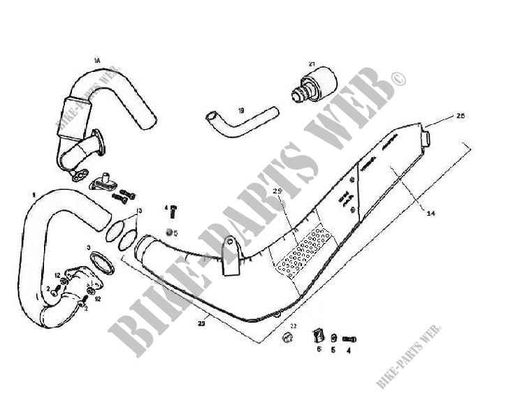 EXHAUST for GASGAS TXT 125 RACING 2013