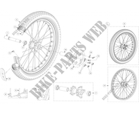 FRONT WHEEL for GASGAS TXT RACING 125 2017