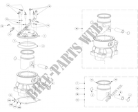 CYLINDER / PISTON for GASGAS TXT PRO RACING 250 2015