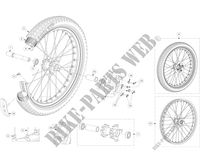 FRONT WHEEL for GASGAS TXT RACING 250 2017