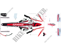 STICKERS KIT for GASGAS TXT RACING 250 E4 2018