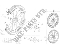 FRONT WHEEL for GASGAS TXT RACING 280 2017