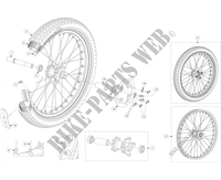 FRONT WHEEL for GASGAS TXT RACING 300 2017