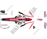 STICKERS KIT for GASGAS TXT RACING 300 E4 2018