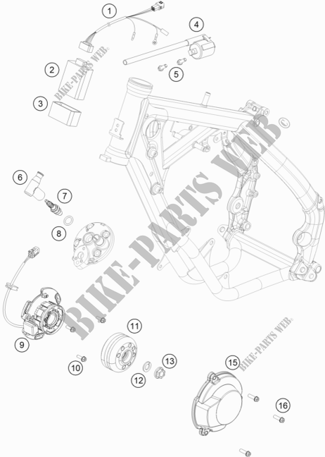 IGNITION SYSTEM for GASGAS MC 65 2021