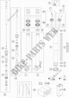 FRONT FORK (PARTS) for GASGAS MC 50 2023