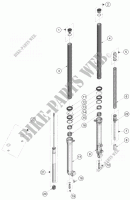 FRONT FORK (PARTS) for GASGAS TXT RACING 250 2024